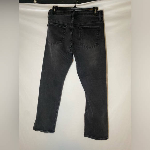 S.O.N.G of Style Black Distressed High Rise Jeans - Timeless Fit, Size 5/27 - Picture 4 of 6